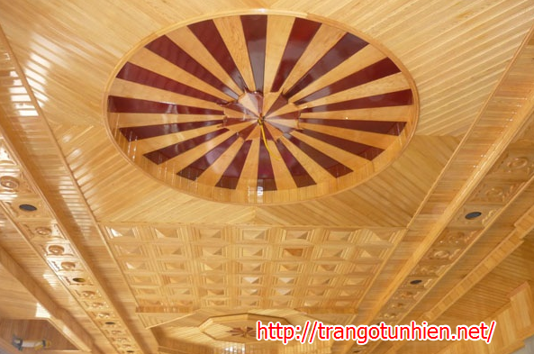 Trần gỗ tự nhiên tại Vĩnh Phúc